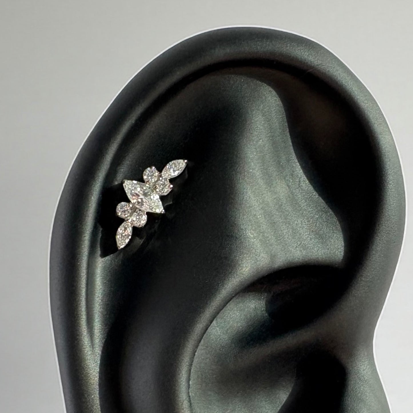 Titanium Marquise labret