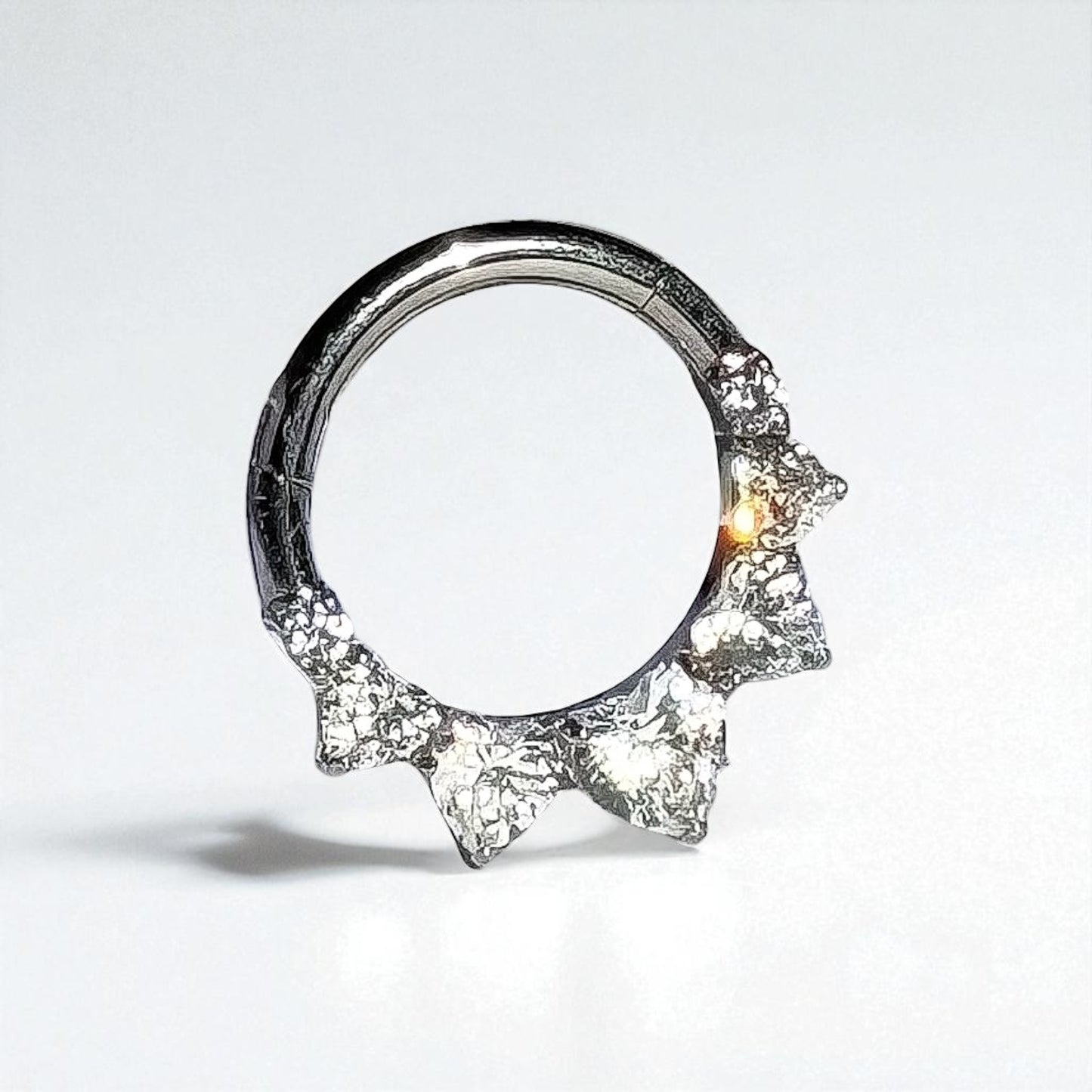 cubic zirconia hinge