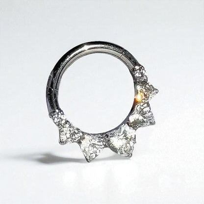 cubic zirconia hinge