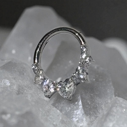 cubic zirconia hinge