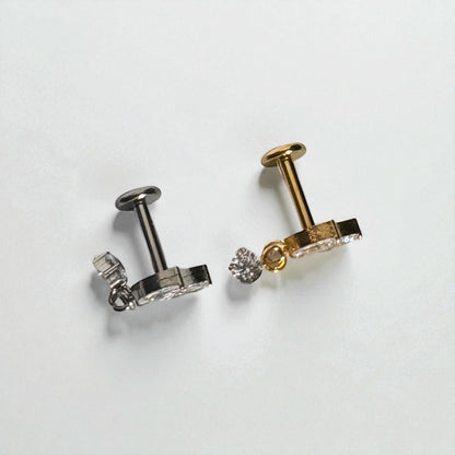 Leaf labret dropplette